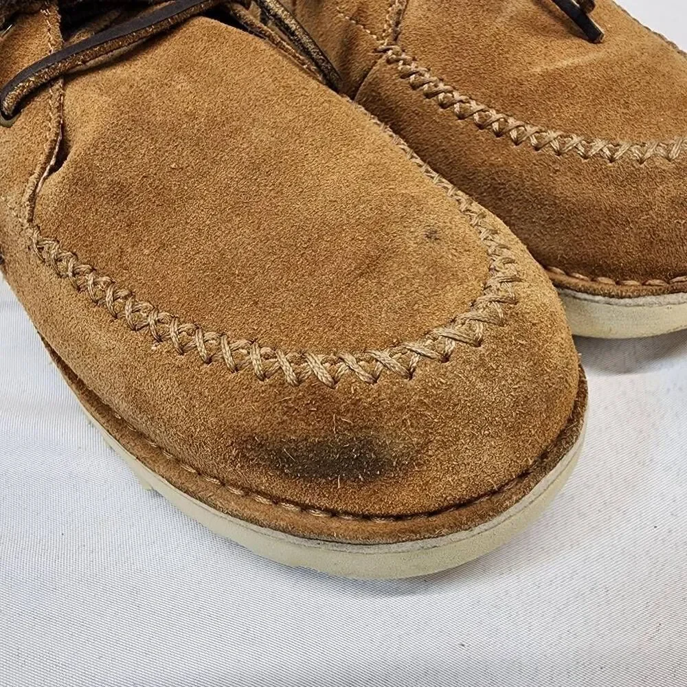 UGG Mens 10 Campout Low Chukka Boot Sheepskin Sherpa Lined Lace-Up